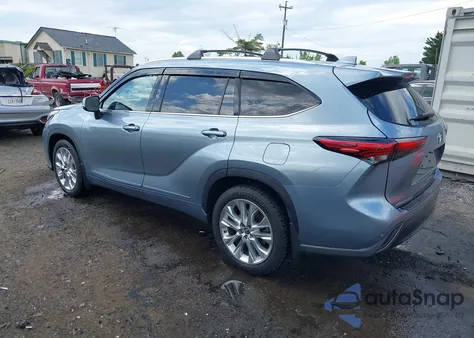 2022 Toyota Highlander Limited z USA, uszkodzony, nr VIN 5TDDZRBH5NS162256